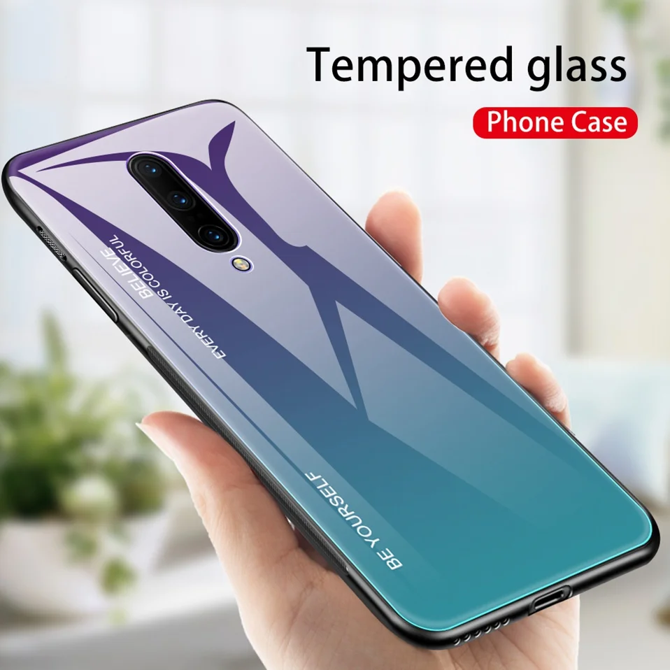 Glass Case for Oneplus 7 Pro 6t 6 Cover Original Luxury One Plus Plus7 7pro Oneplus7 Oneplus6t Phone Case for Oneplus 7 Pro 6t 6 (8)
