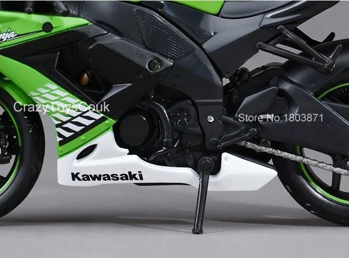 Maisto Kawasaki Ninja 1:12 мотоциклы литой под давлением металлический спортивный велосипед модель игрушки в коробке для детей