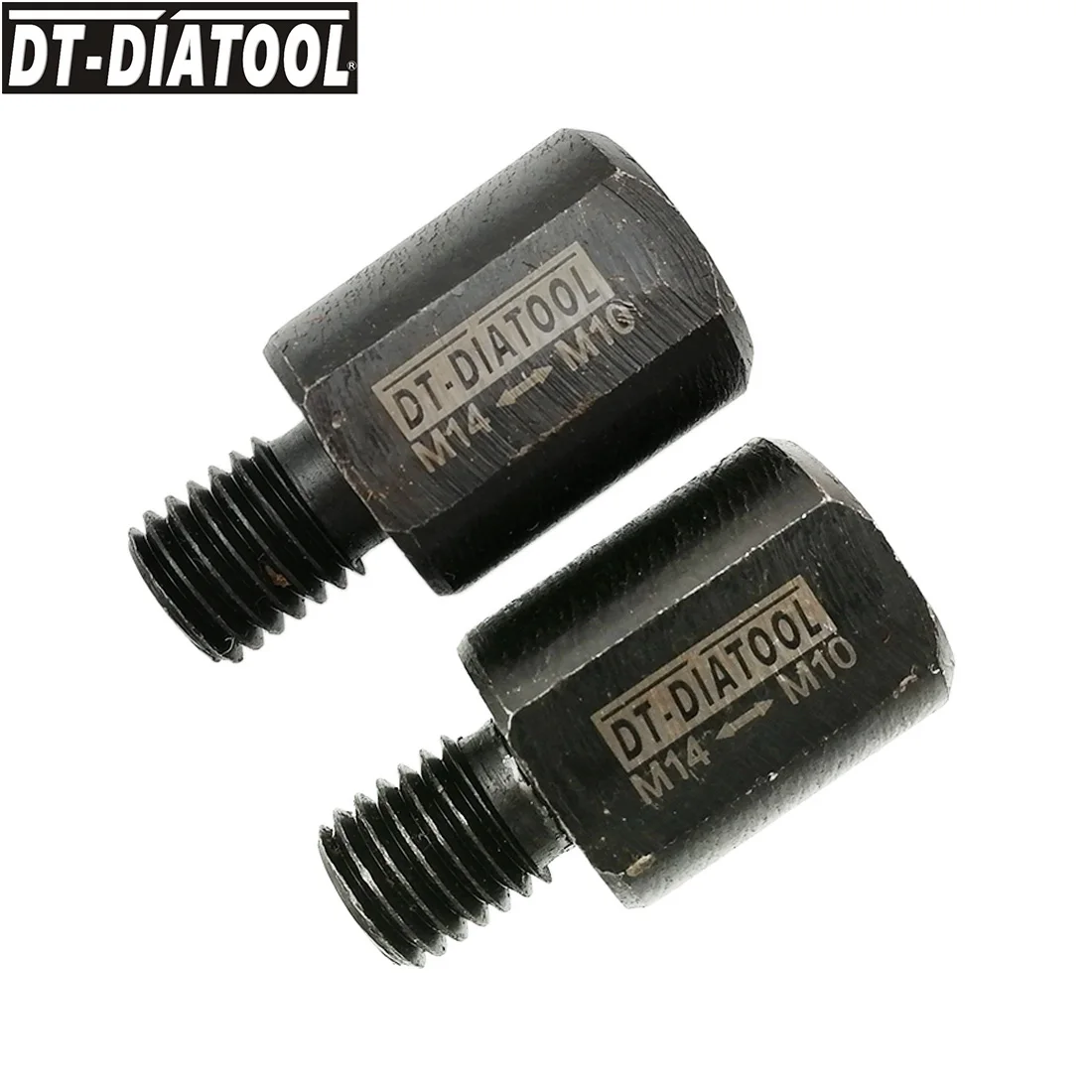 

DT-DIATOOL 2 pcs/pk M14 to M10 Thread Diamond Drilling core bits adapter Connection Converter Grinding Cup Wheel adapter NO.1