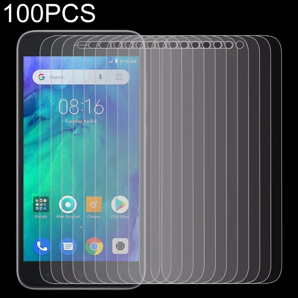 

100 PCS 0.26mm 9H 2.5D Tempered Glass Film for Xiaomi Redmi Go