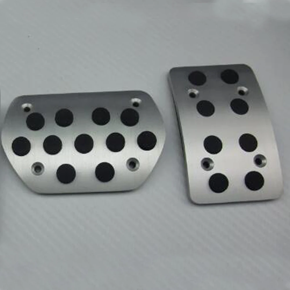 Fuel Brake Footrest Pedal AT/MT stainless steel for Peugeot 508 2012-Citroen C5 car accessories car pedals stainless steel pedal cover