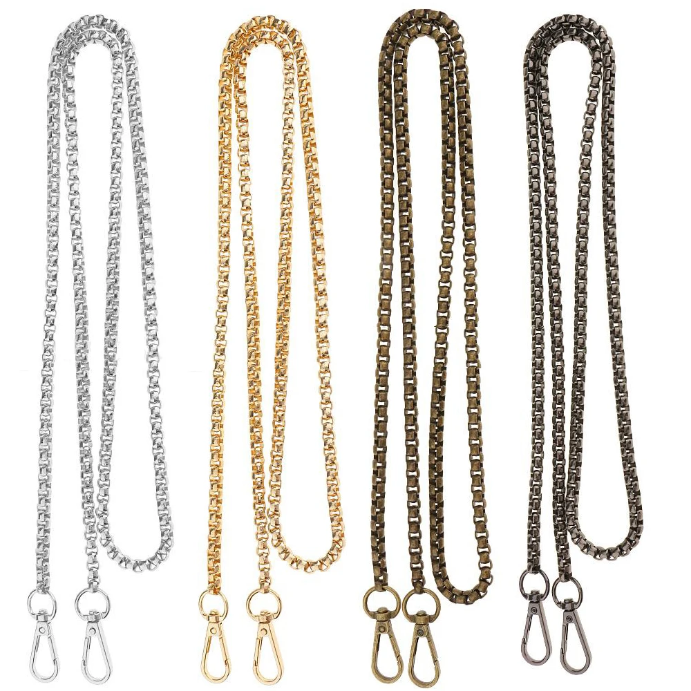 

120cm Chain Straps For Bags Shoulder Handbag Chains DIY Belt Hardware For Handbags Strap Replacement Bag Accessories Parts