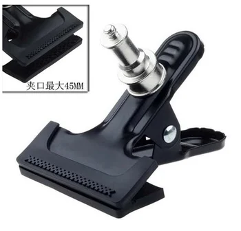 

Studio Background Clip Backdrop Clamp with Spigot 1/4" Screw for Studio Backdrop Photography Accessories