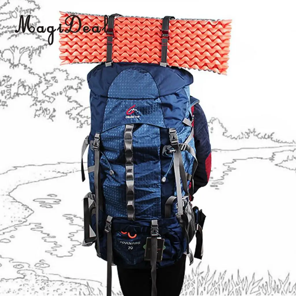 Outdoor Travel Strapping Cord Tape Rope Tied Pull Luggage Tent with Hook