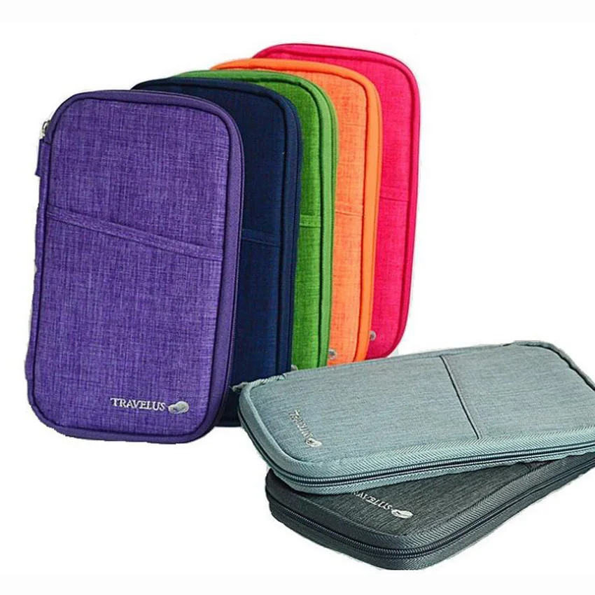 

Wholesale Travel Passport Cover Multi-function Ticket Organizer Wallet Credit Card Holder 200PCS/lot