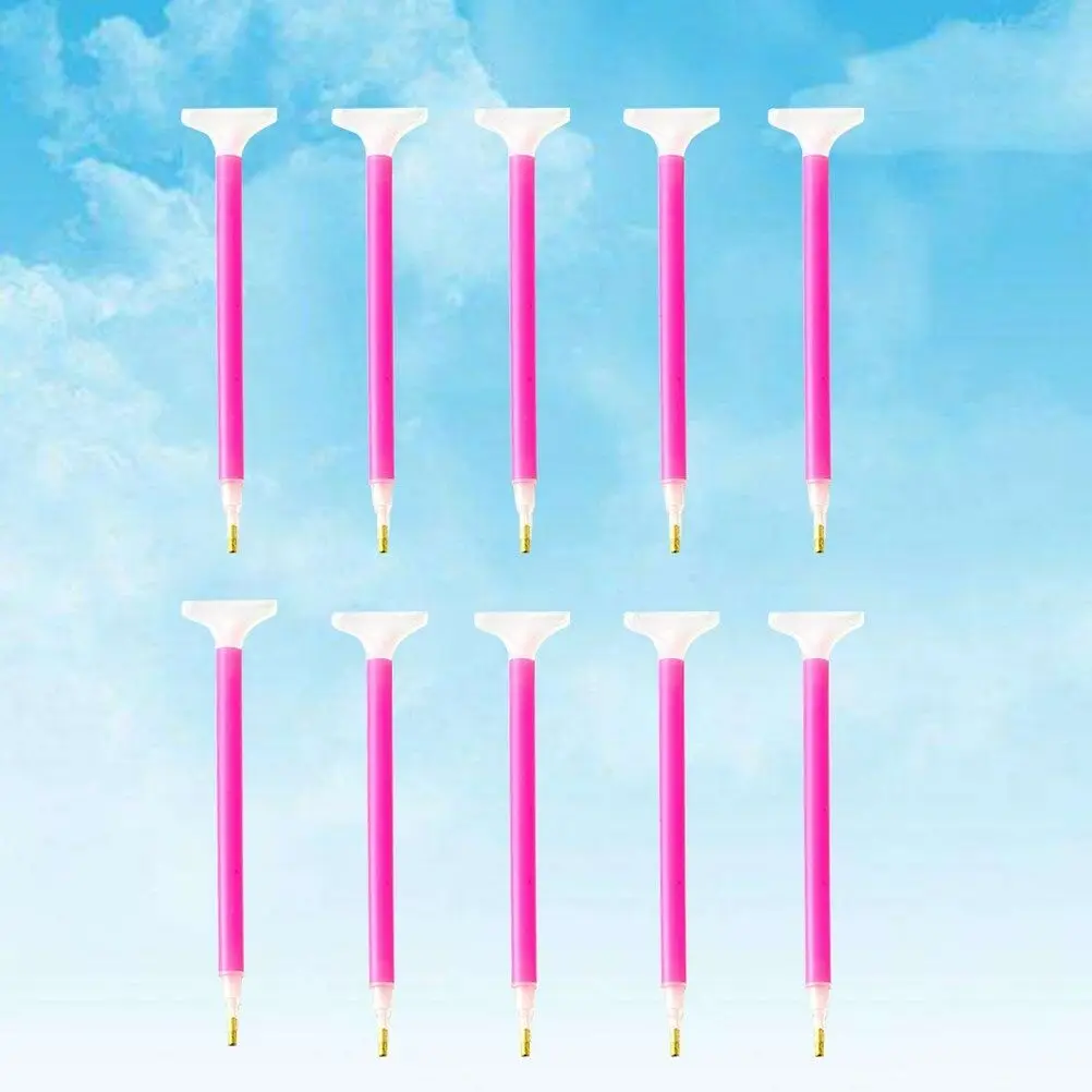 

10pcs Diamond Painting Pen Portable Embroidery Pen for Handcraft Wall Switch DIY diamond painting accessories