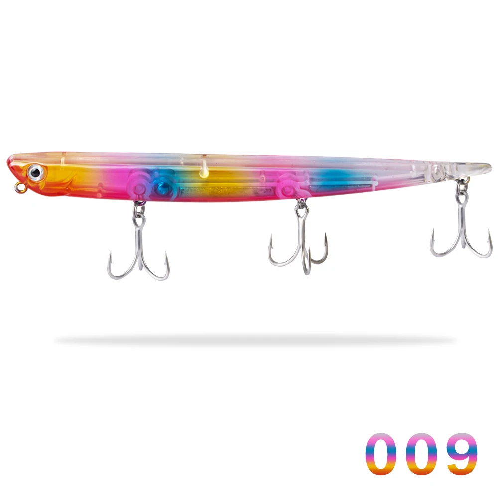 Hunthouse swimbait bay ruf manic рыболовная приманка, приманка-карандаш, Тонущая 99 мм, 18,5 г, 155 мм, 31,5 г, крючок для морского окуня - Цвет: 009