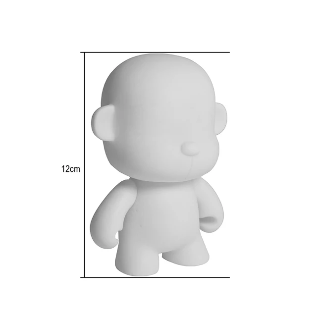 aliexpress com buy kidrobot blank white model diy toys unpainted