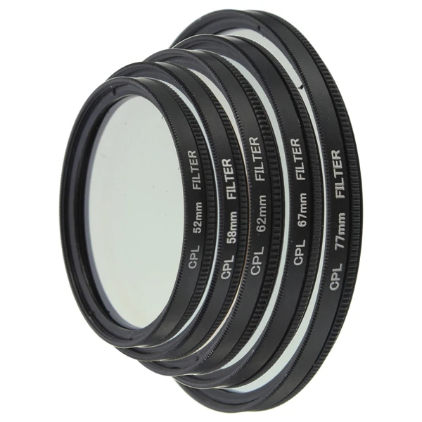 Slim CPL Circular Polarizing Polarizer Lens Filter for Canon for Nikon