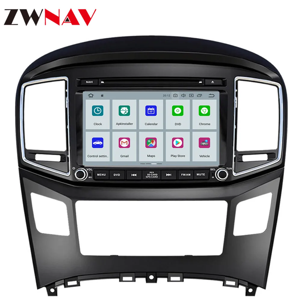 Top ZWNAV Android 9.0 4+32GB Car DVD Player For HYUNDAI H1 2016-2018 Radio Ibiza GPS map Navigation with Mirroring link RDS PX5 FM 3 Top ZWNAV Android 9.0 4+32GB Car DVD Player For HYUNDAI H1 2016-2018 Radio Ibiza GPS map Navigation with Mirroring link RDS PX5 FM 3