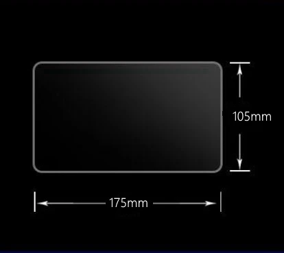 Car Tempered Glass GPS Navigation Screen Guard Protective Film LCD Sticker For 2017 Nissan Patrol Y62 Armada 175*105mm | Автомобили и