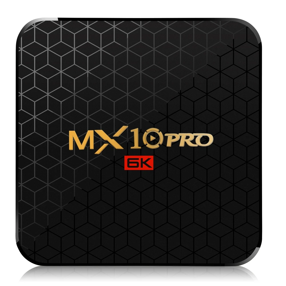 MX10 Pro ТВ приставка Android 9,0 Allwinner H6 Четырехъядерный 4 ГБ 32 ГБ 64 Гб 2,4G WiFi USB3.0 Поддержка 6K* 4K H.265 VP9 Смарт медиаплеер
