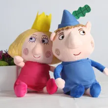 30cm Ben and Holly Little Kingdom Plush Doll Toys Cartoon Little Kingdom Ben Holly Figures Dolls Kids Birthday Christmas Gift