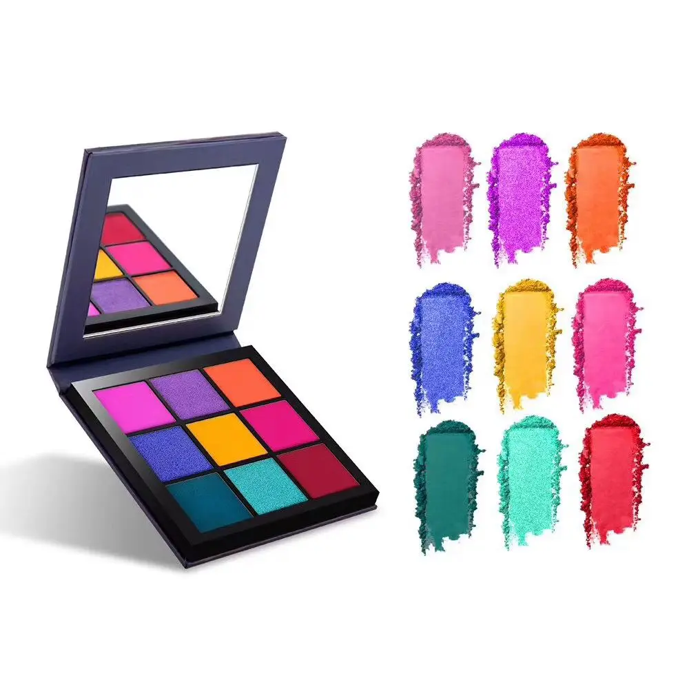 

Fashion Matte Smoky Makeup Eyeshadow Pallette Cosmetic Nude EyeShadow Makeup Palette with Mirror Paleta De Sombra Profissional