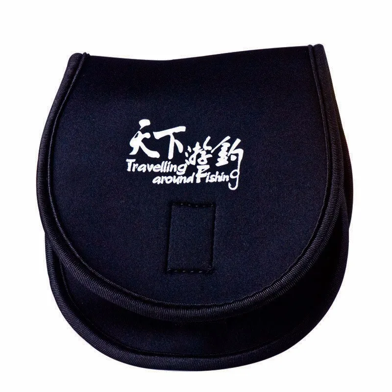  Fishing Reel Bag 11.5*13.5*8.5cm Neoprene Protective Cover Case for Spinning Coil Carp Fishing Acce - 32640558817