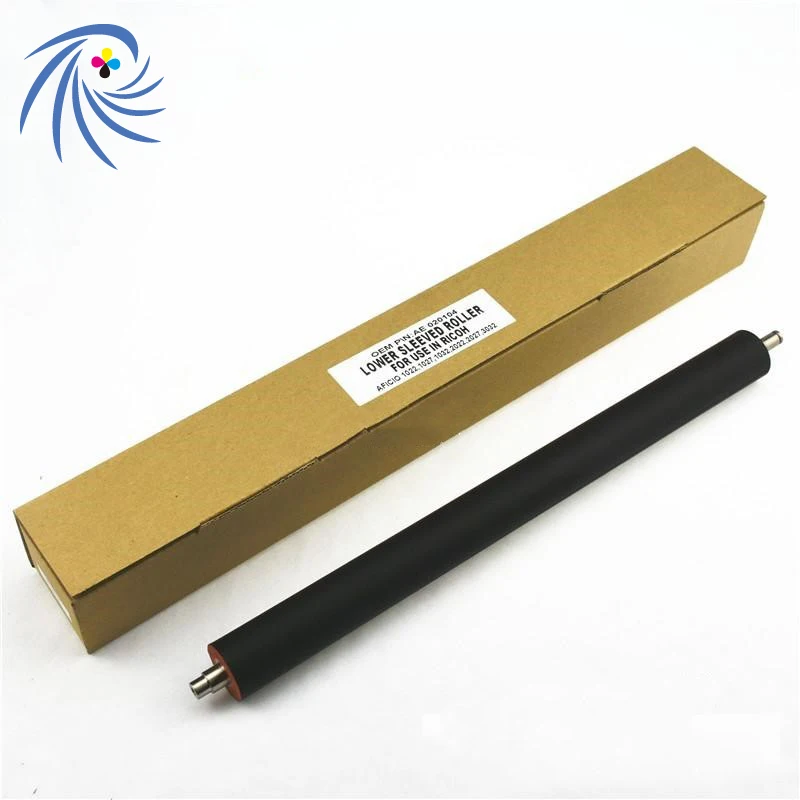 2PCS AE02-0104 AE020104 AE02-0161 AF1027 Lower Sleeved Pressure Roller for Ricoh Aficio 1022 1032 1027 2022 2032 2027 3025 3030 |