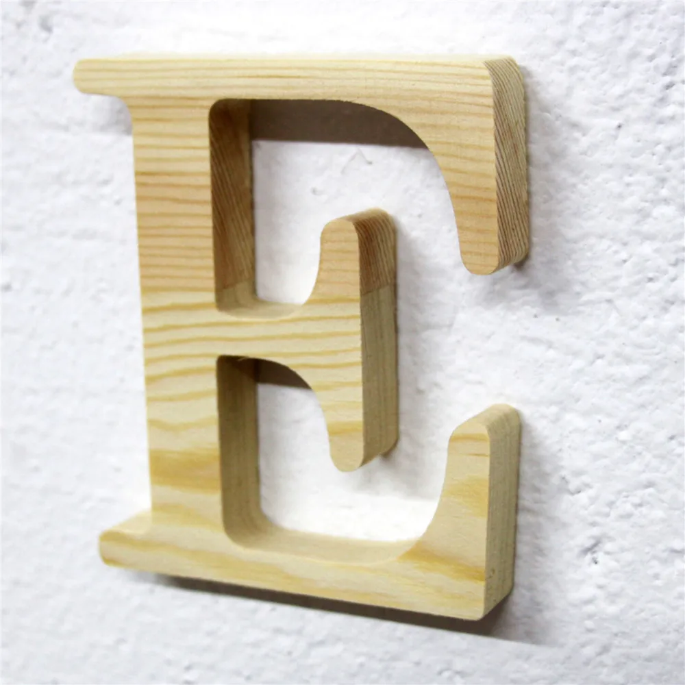 

Standing Height 10cm Wood Letter wooden letters for decorations Wedding Decorations Home Decorations Brithday Party Gift