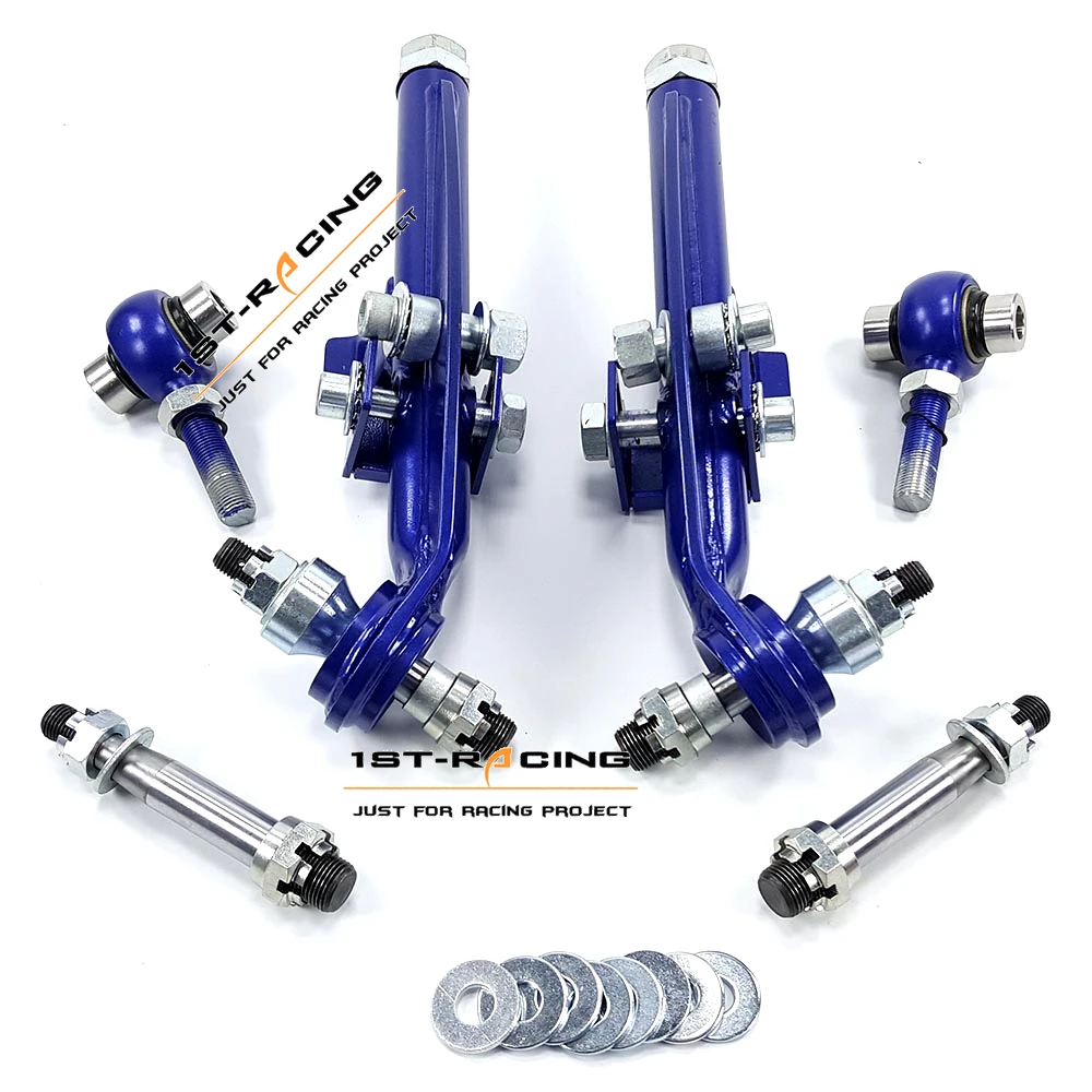 

FOR Nissan 200SX 180SX 240SX S13 S14 Z32 Front Adjustable Control ArmS KIT BLUE