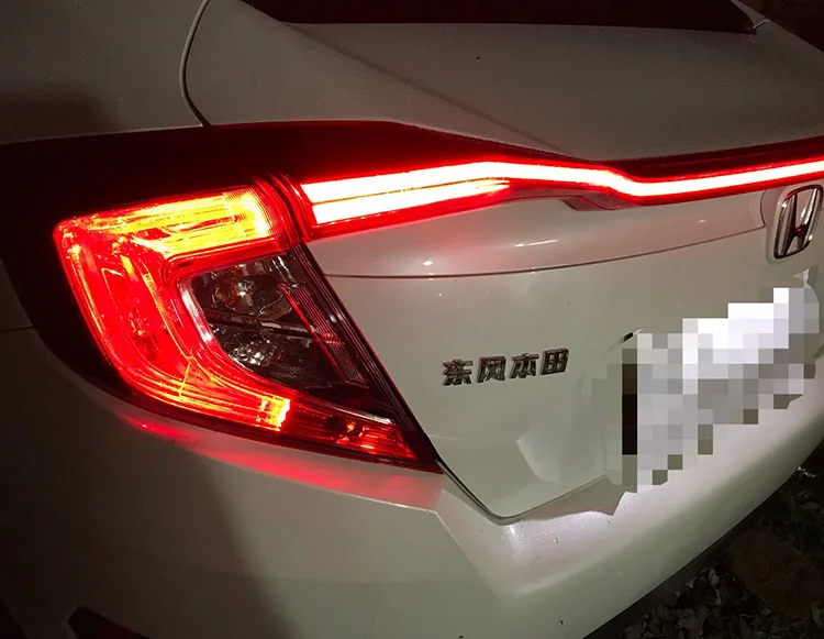 

Carbo 2016-2017 through lamp for Honda Civic tail lamp LED Rear Light for CIVIC 10th