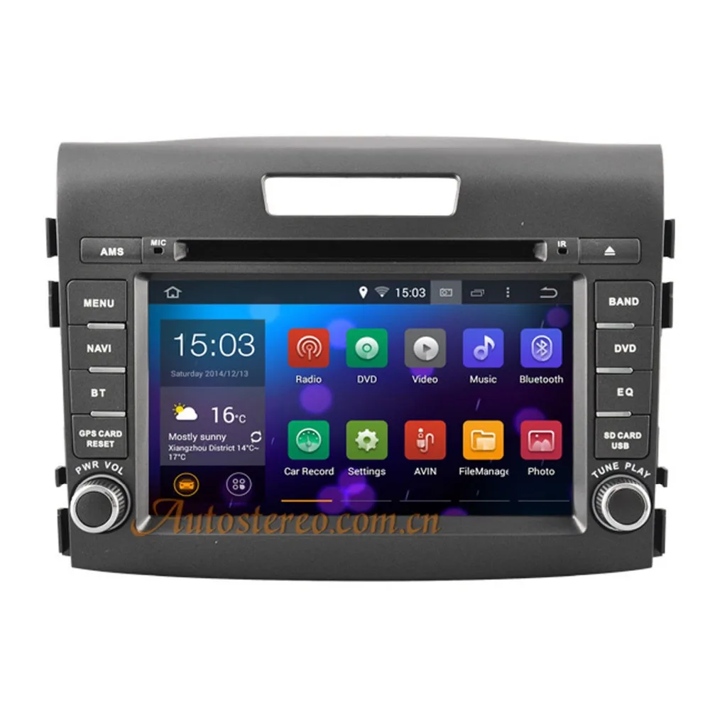 

Quad core Android 5.1 6.0 7.1 Car GPS Navigation Radio DVD Player Head Unit Video Multimedia Stereo for Honda CRV 2012-2014