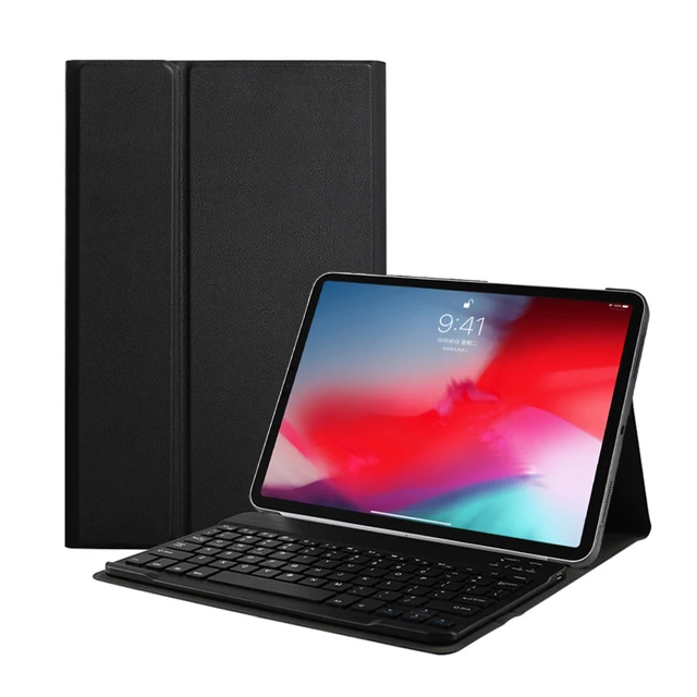 For New iPad Pro 11 Case With Wireless Bluetooth Keyboard Smart PU