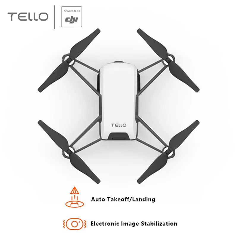 

DJI Tello Mini Drone/ Boost Combo APP Remote Control Toy FPV RC Quadcopter 720P HD Transmission Camera with EZ Shots