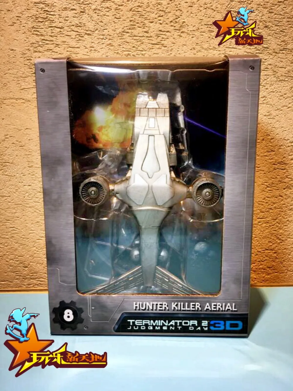 

NECA Terminator Hunter Killer Aircraft Science Movie Alloy Action Figure Model Toy