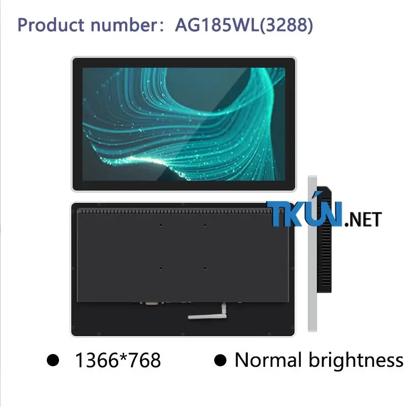 TKUN 15,6 дюймов емкостный мультитач все-в-одном машина, android все-в-одном. Промышленный Класс дисплея AG156WL AG156WL 3288 - Цвет: 18.5 conventional