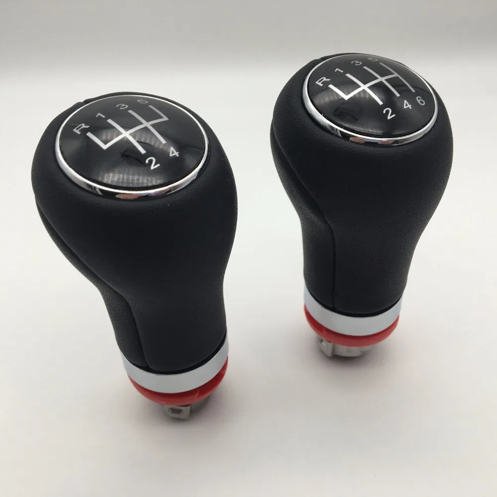 5 Gear 6 Speed 12mm Car Shift Gear Knob For VW Golf 3 4 5 Passat Caddy Audi A3 A4 A5 A6 Skodain