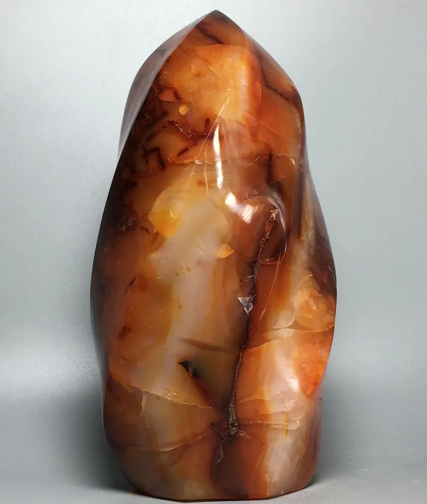 

829g Flame profile Agate! NATURAL CARNELIAN Flame Profile QUARTZ CRYSTAL crystals healing stones