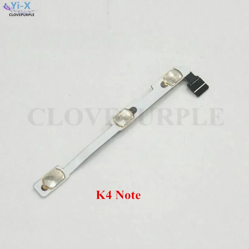 

10PCS/Lot for Lenovo K4 Note Side Power Volume Key ON/OFF Button Switch Flex Cable Ribbon Replacement Repair Parts