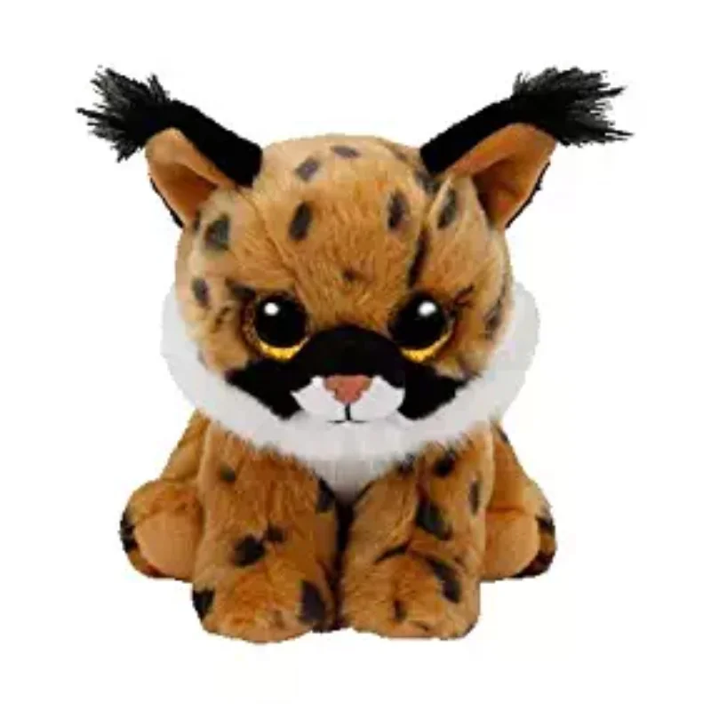 

Ty Beanie Boos 6" 15cm Larry Lynx Plush Doll Toys Dog Spider Fox Fish Cute Animal Owl Unicorn Cat Ladybug Stuffed Anima