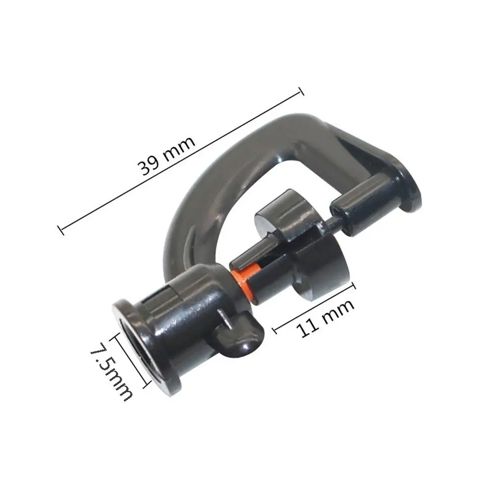 200 Pcs 7.5mm Atomization Refraction Nozzles 360 Degree Watering Dust-Removal Sprayer Garden Irrigation Sprinklers Nozzle