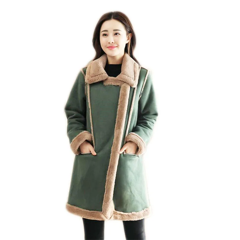 

2018 Jackets For Elderly Women Cotton-padded Jacket New Style Long Female Jacket Thickened Warm parkas Women Winter Coat B281