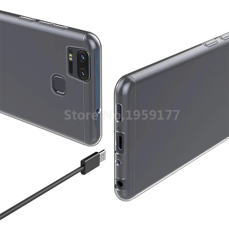 Original Soft Case ASUS Zenfone 3 Zoom ZE553KL Case Cover Silicone Back Cover Phone Case For ASUS Zenfone 3 Zoom ZE553KL Z01HDA (2)
