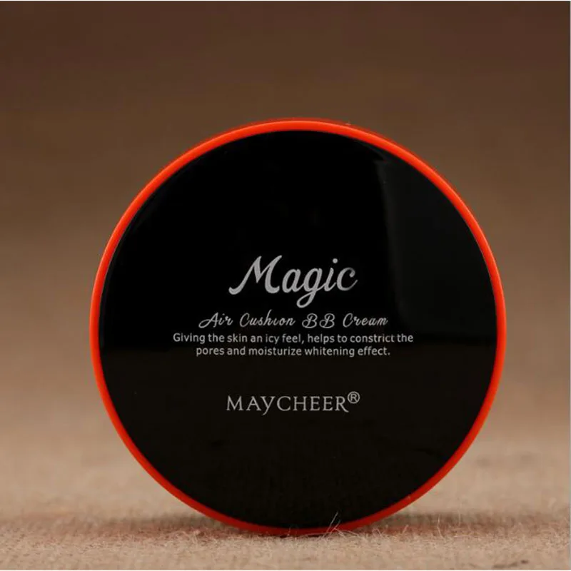 Бренд MAYCHEER длительный основа для макияжа лица база Мейкап контура лица увлажняющий голый воздуха подушки Косметическая кисть для