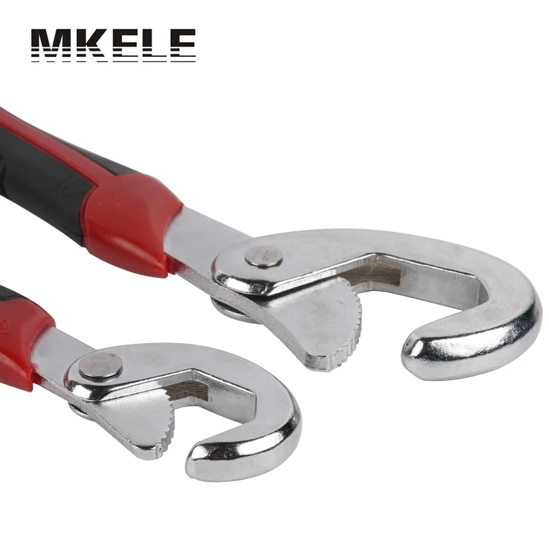 

New Arrivals 2Pcs Multi-function Universal Quick Snap'N Grip Adjustable Wrench Spanner China
