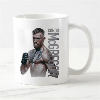 

Custom camiseta conor mcgregor coffee cup UFC mma home features ceramic cup Ufc Cup holiday gift
