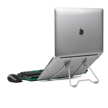 

Adjustable Portable Laptop Stand Ergonomic Notebook Tablet Bracket Heat Reduction Holder Mount Aluminum Alloy Cooling Support