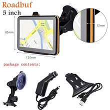 Hot Sale 5 Inch GPS Navigation Wince Voice Guidance Car GPS Auto Map Europe North/South America Middle East Australia