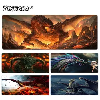 

Yinuoda Digital Art Dragon mouse pad gamer play mats Size for 40x90CM Speed Version Gaming Mousepads