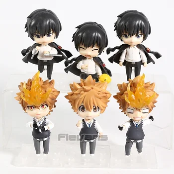 

Hitman Reborn Sawada Tsunayoshi Hibari Kyoya PVC Figures Toys 3pcs/set