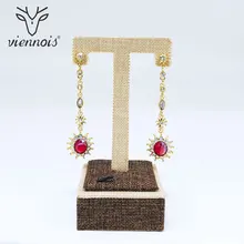 Viennois Gold/Silver Color Long Dangle Earrings for Women Rhinestone Crystal Drop Earrings Trendy Earrings Viennois Gold/Silver Color Long Dangle Earrings for Women Rhinestone Crystal Drop Earrings Trendy Earrings