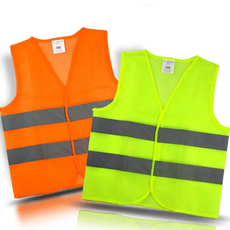 

wholesale Plus Size XXL Reflective Vest Working Clothes Provides High Visibility Day Night For Running Cycling Warning vest