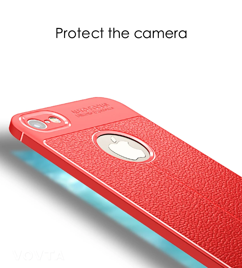 VOVTA high quality Phone Cases For iPhone 5s Case 7 Plus SE 5 Cases Soft Anti-Knock Cover For iPhone 8 7 Case 8 Plus Capa 5