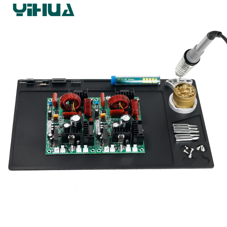 

YIHUA heat insulation repair silicone work mat Maintenance platform insulation mat set Non-slip high temperature resistance