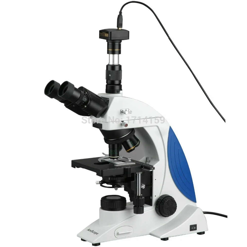 Teaching Training Microscope AmScope Supplies 100X 1000X Plan Infinity