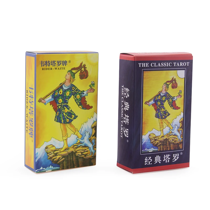 

English Complete Nature Tarot Cards High Quality Tarot Card Cards Game Board Game Mysterious Divination Cards Game Personal Game