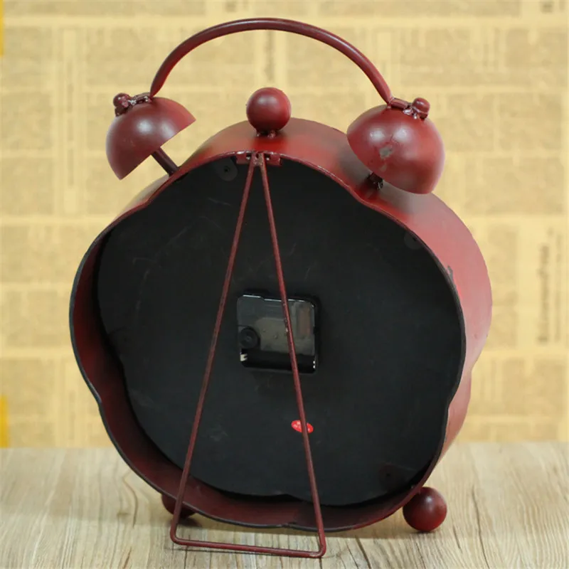 Retro Vintage Alarm Clock Double Bell Backlight Silent Clock Quartz Movement Decorative Table Clocks Antique Classic Desk Clock Retro Vintage Alarm Clock Double Bell Backlight Silent Clock Quartz Movement Decorative Table Clocks Antique Classic Desk Clock