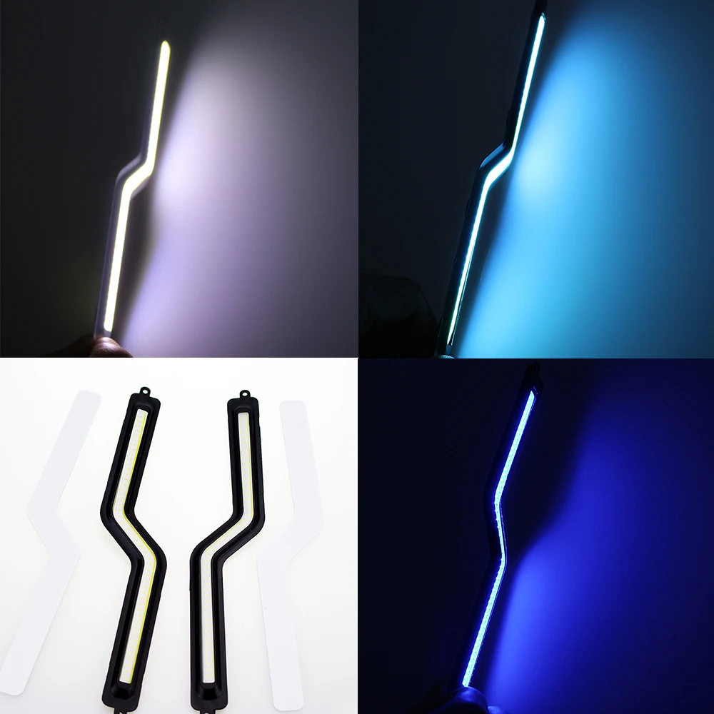 LED COB Z Shape Car DRL 18 (3)